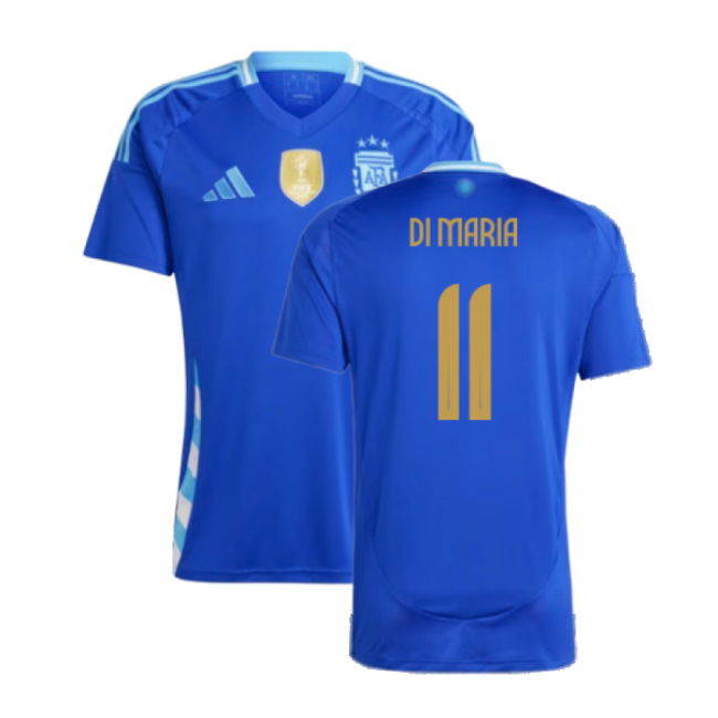Official 2024-2025 Argentina Away Shirt (Di Maria 11) Premium