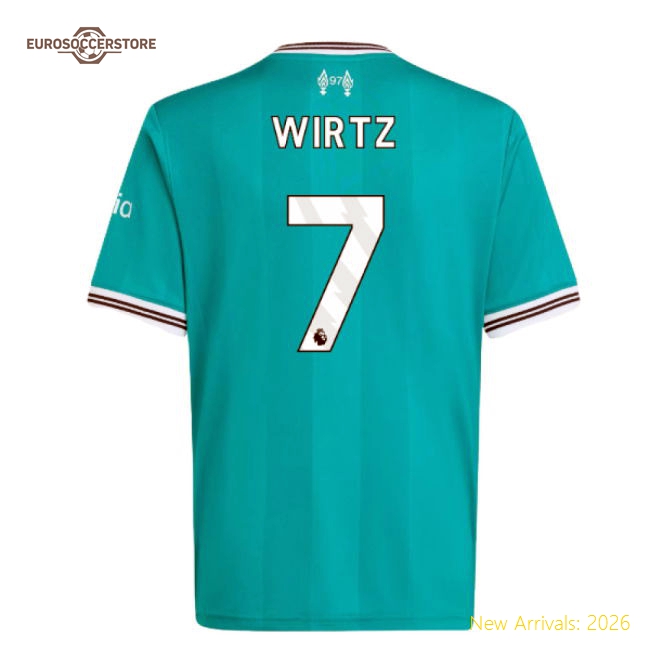 Liverpool Children 2025 Third Jersey Shirt Football Fan Match Day For Football Fans