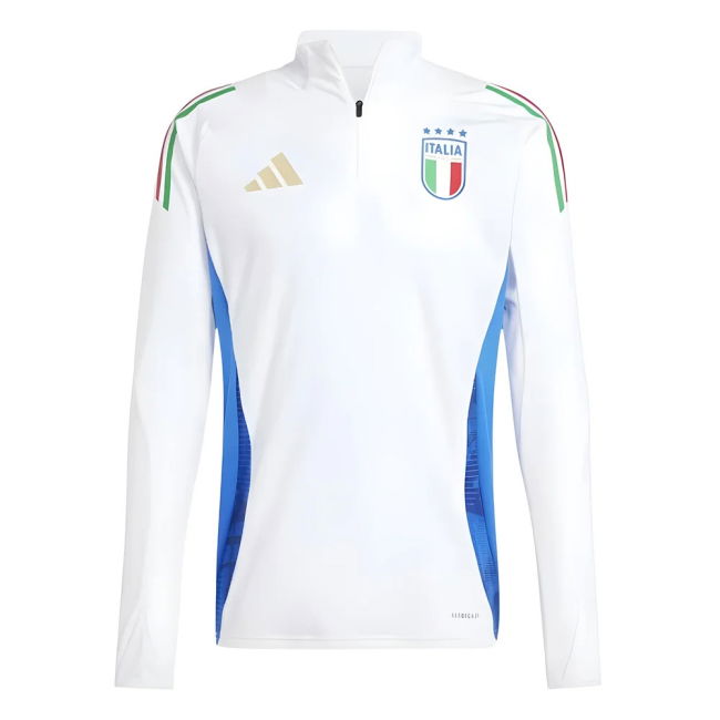 2024-2025 Italy Training Top (White) Oranje Euro Euro Official