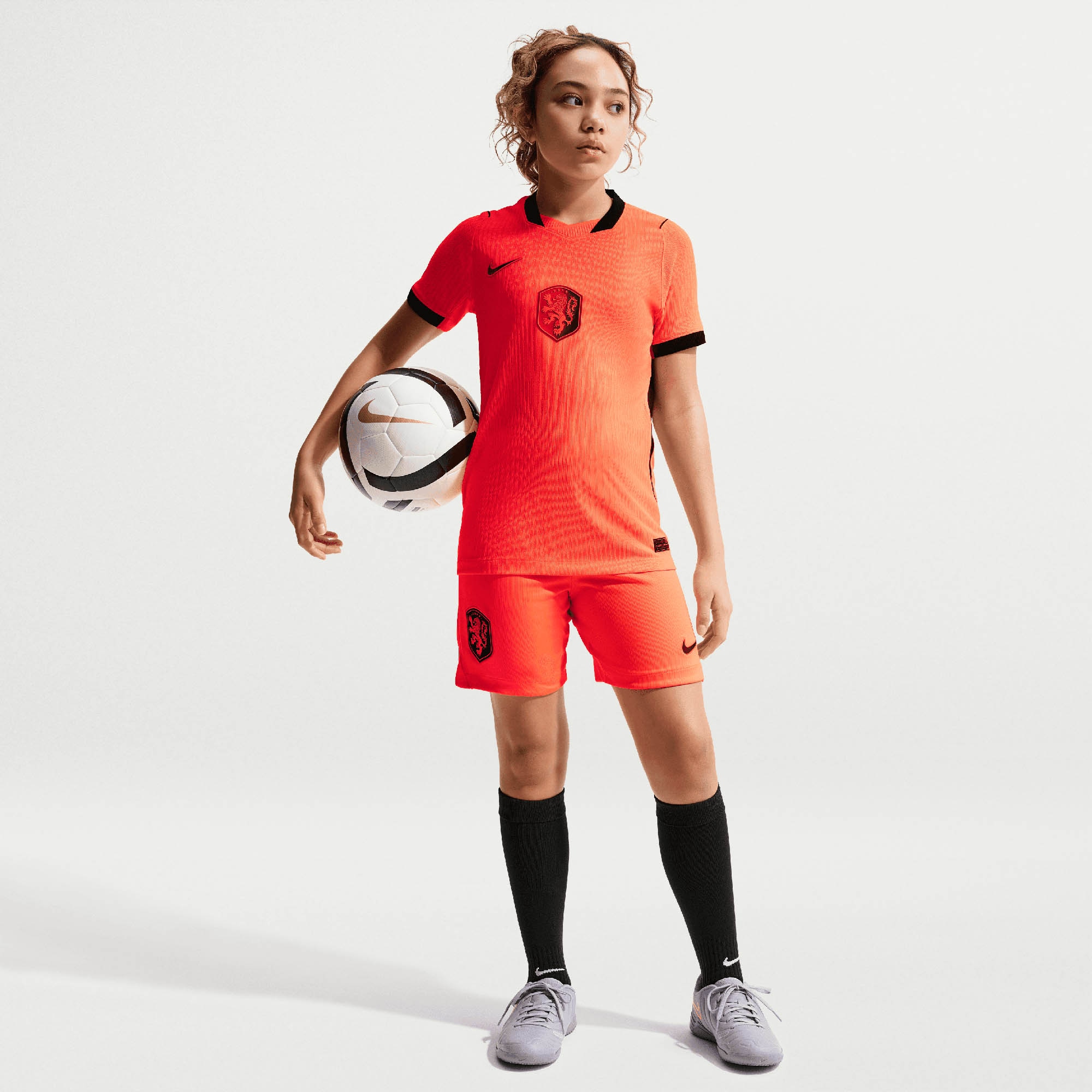 [SJH] Netherlands National Team Youth 2026 Home Match Authentic Jersey - Orange