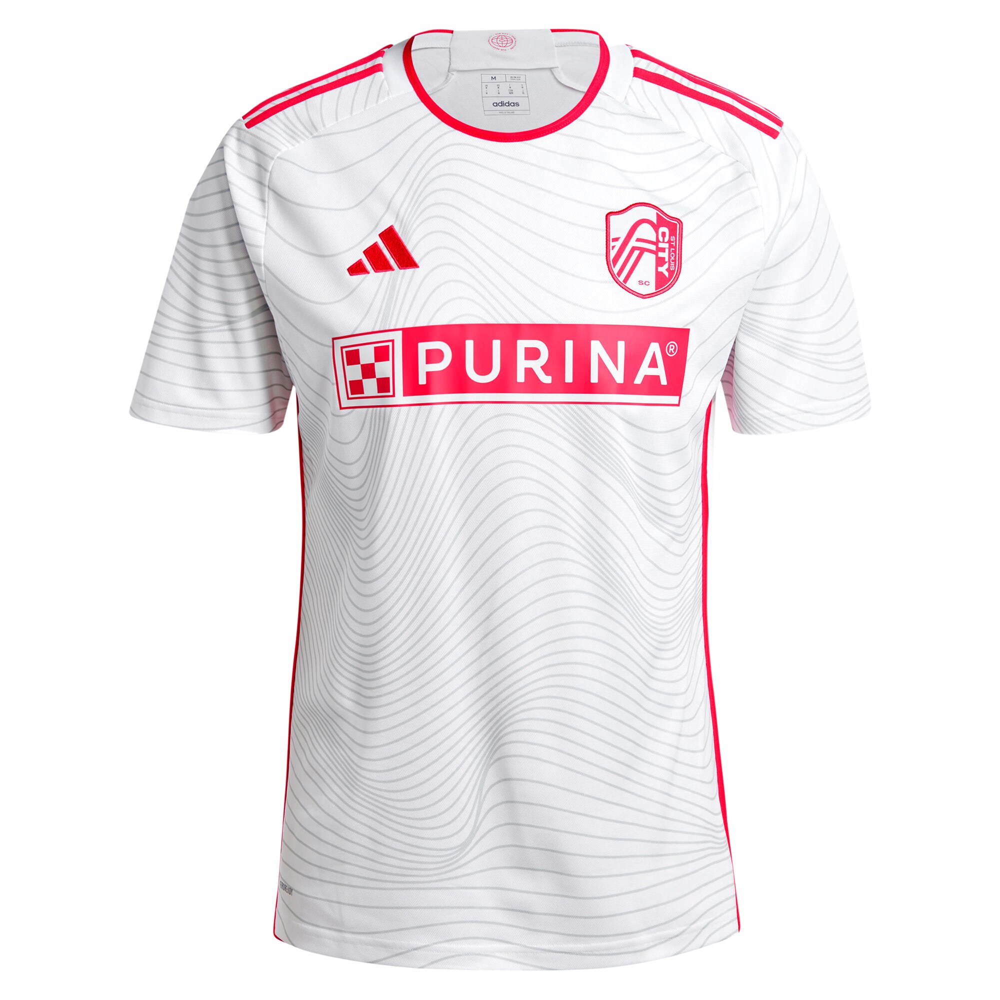 [JED] Cedric Teuchert St. Louis City SC 2024 The Confluence Kit Replica Player Jersey - White