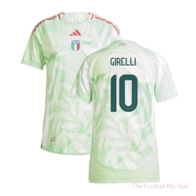 [LK] 2025/26 Italy Authentic Away (Womens Team) Shirt (Ladies) (Girelli 10)