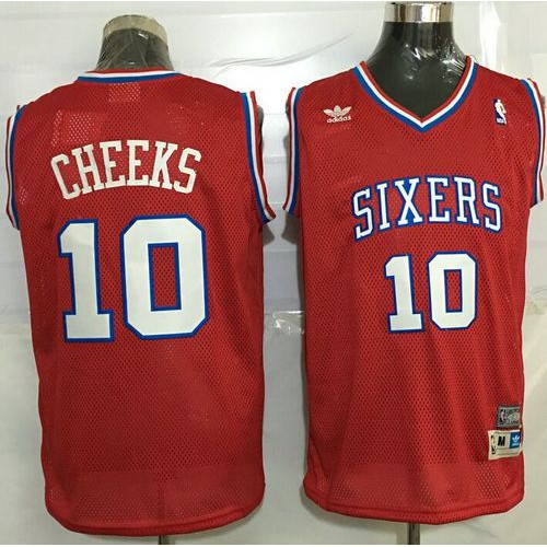 Red PHI Philadelphia 76ers #10 Replica Jersey NBA Fan Apparel