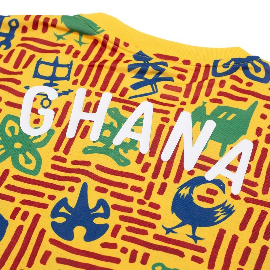 Ghana Training T Shirt Pre Match Africa Cup Of Nations 2025 Yellow Siz