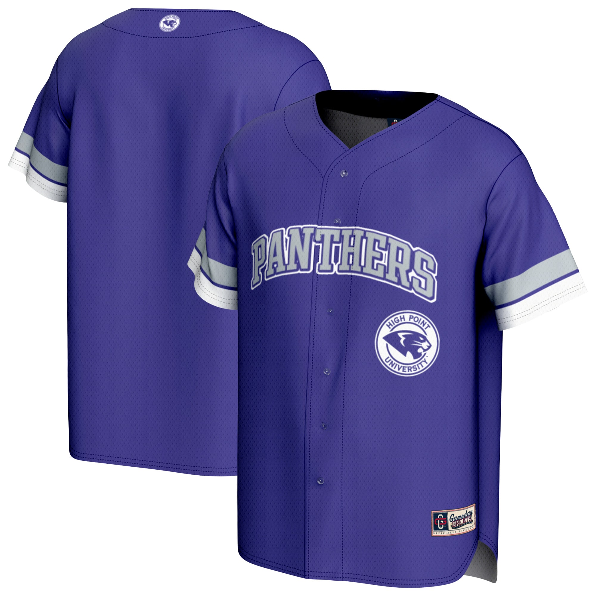 [NJP] High Point Panthers GameDay Greats Baseball Jersey - Purple