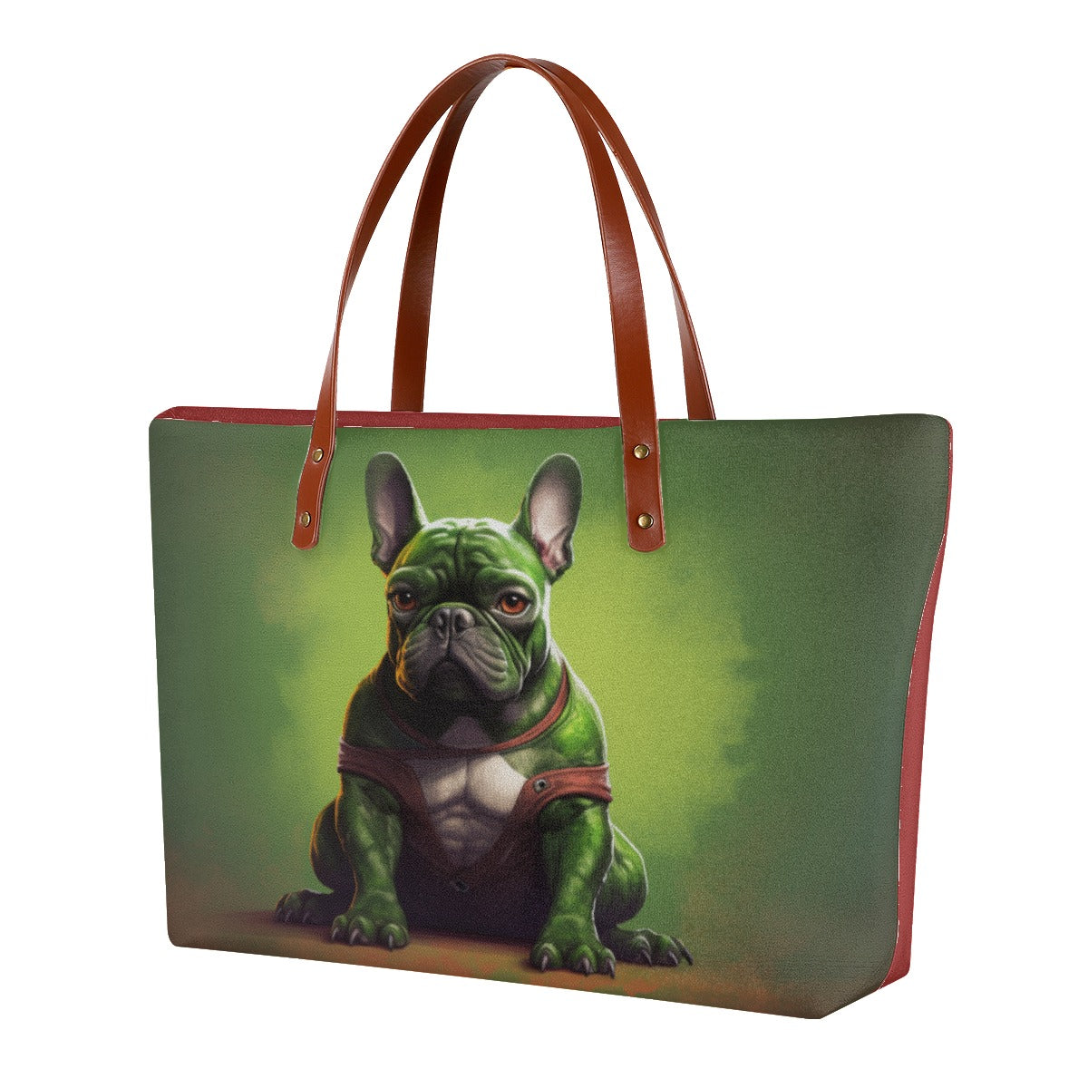French Bulldog Lover Women's Frenchie Tote Bag Chic Canine Accessory Perfect Gift Idea
