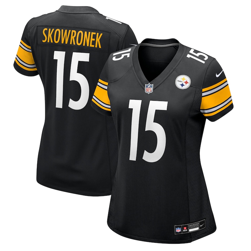 None Ben Skowronek Pittsburgh Steelers Iconic Authentic Jersey