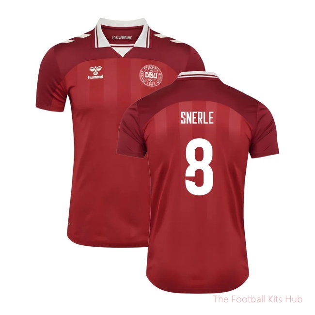 2025-2026 Denmark Womens Team Home Shirt (Unisex) (Snerle 8)