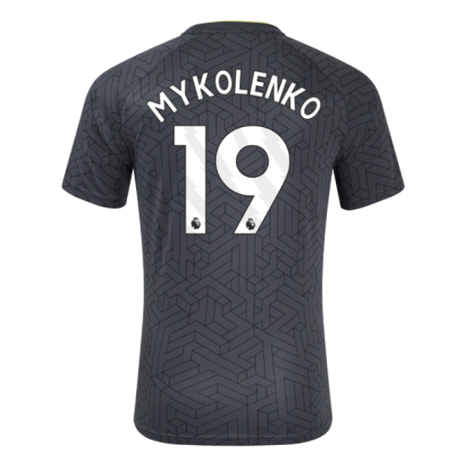 Everton 2024-20 Away Football Shirt Mykolenko Signature 19 L M S