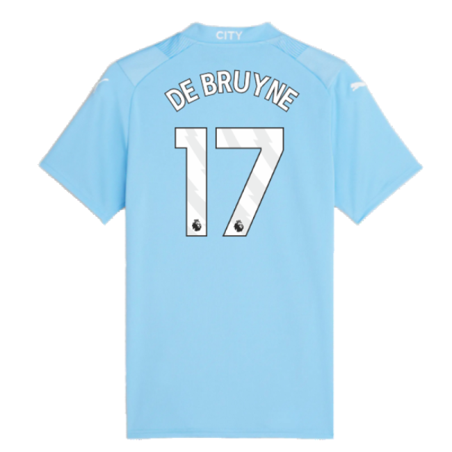 2023-2024 Man City Ladies Jersey De Bruyne Performance Fabric