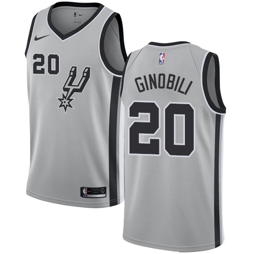 Antonio Spurs #20 Nike Game-Used Style Jersey Game Day Wear Basketball Jersey