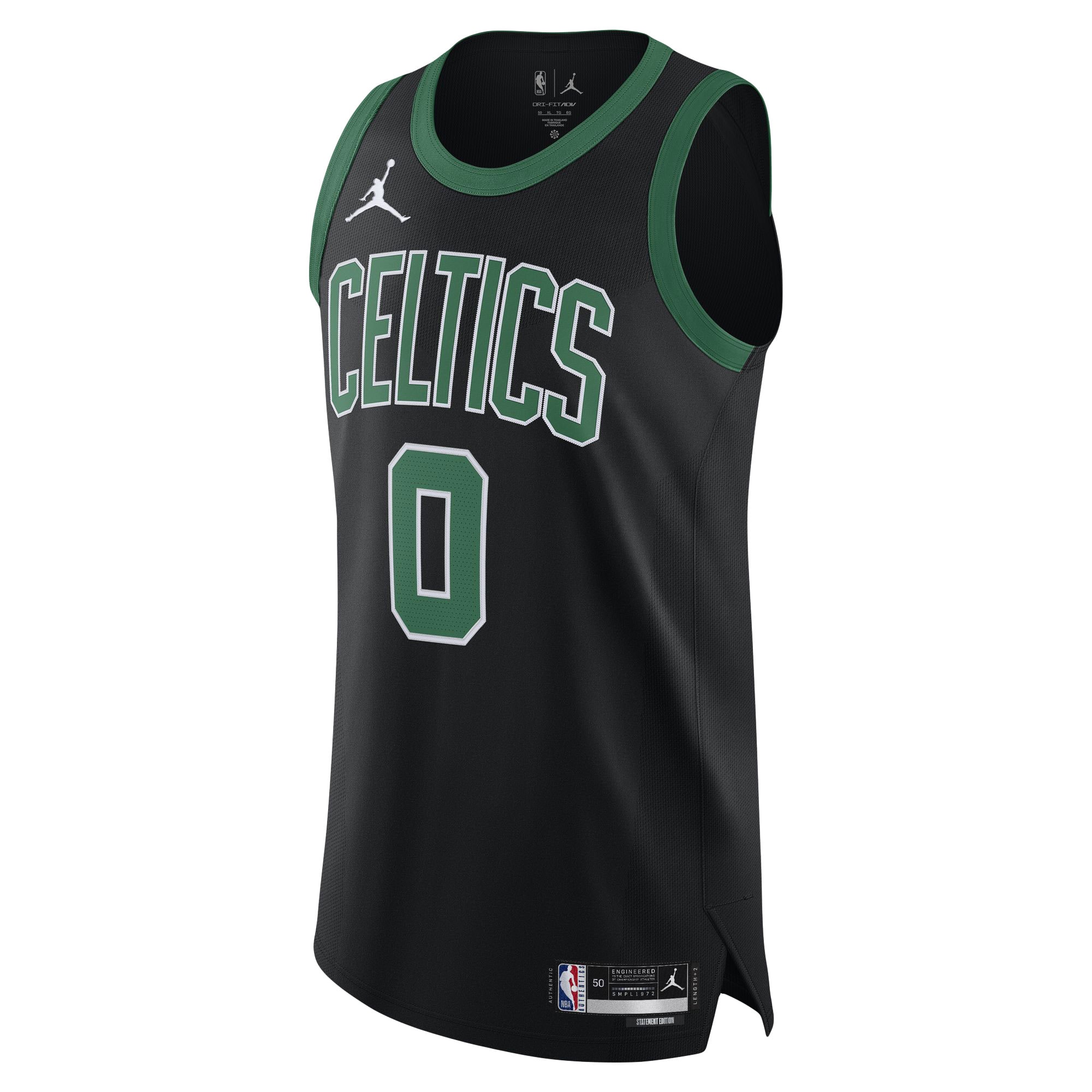 [LK] Jayson Tatum #0 Boston Celtics Authentic Player Jersey - Statement Edition - Black