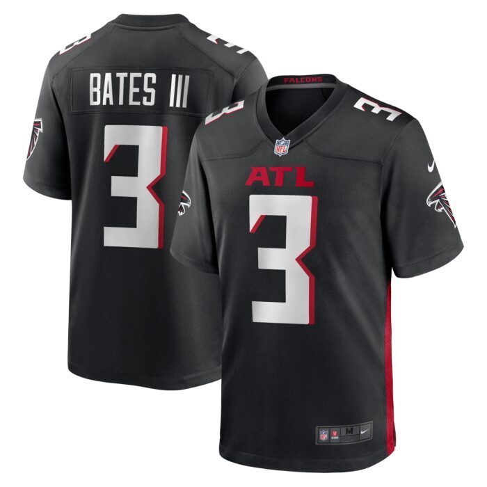 None Men's ATL Falcons Affordable Replica Jersey Game Day Wear