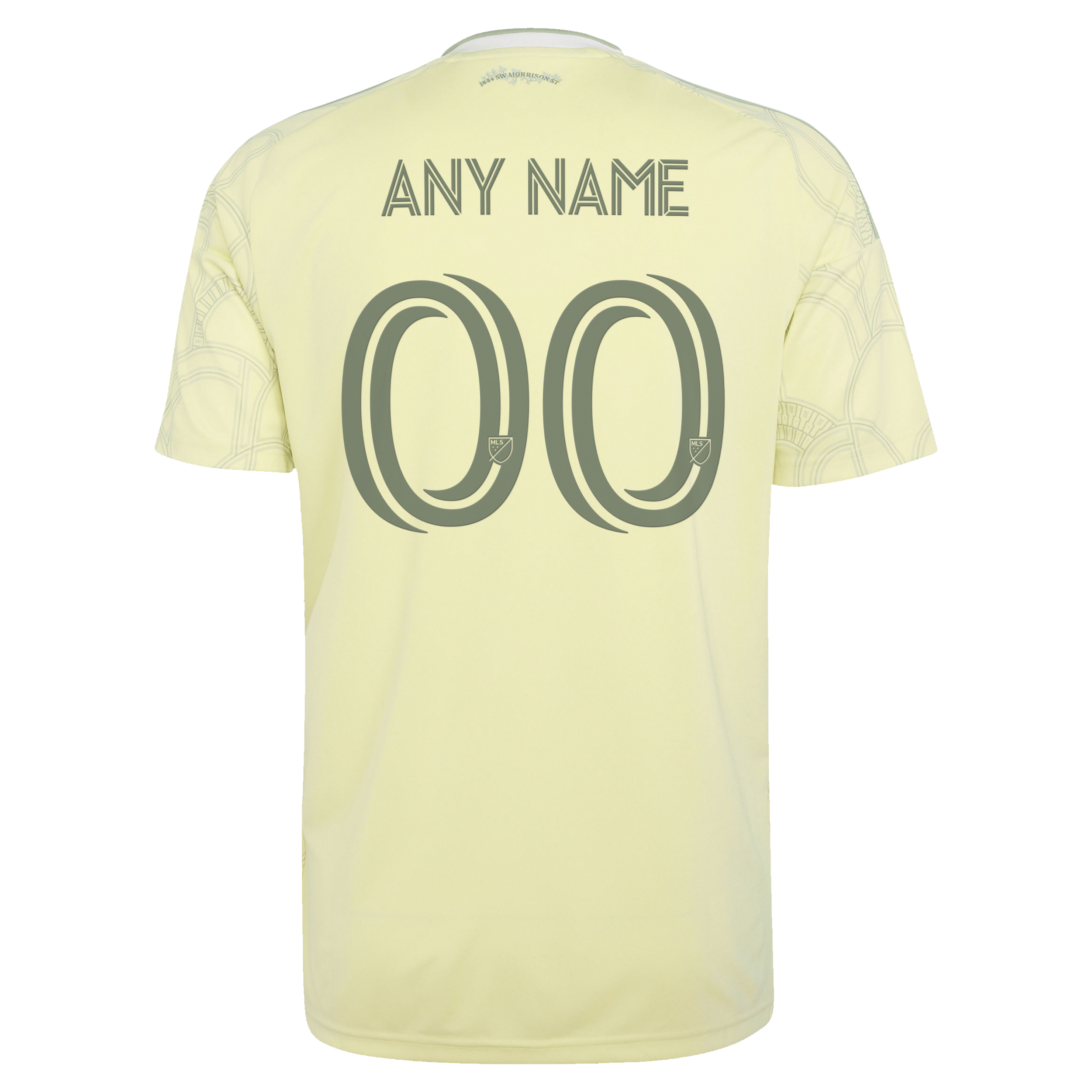 [JED] Portland Timbers 2026 Civic Stadium Kit Replica Custom Jersey - Yellow