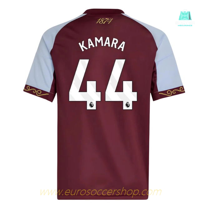 2025-2026 Aston Villa Home Shirt (Kids) (Kamara 44)