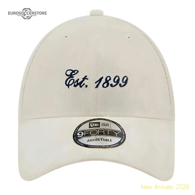 Excellent 2023-2024 Ac Milan Needle Cord 9forty Adjustable Cap (cream)