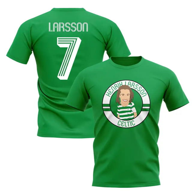 Glasgow Celtic Supporter Tee Carlos Tevez #10 Official Merchand (v10)