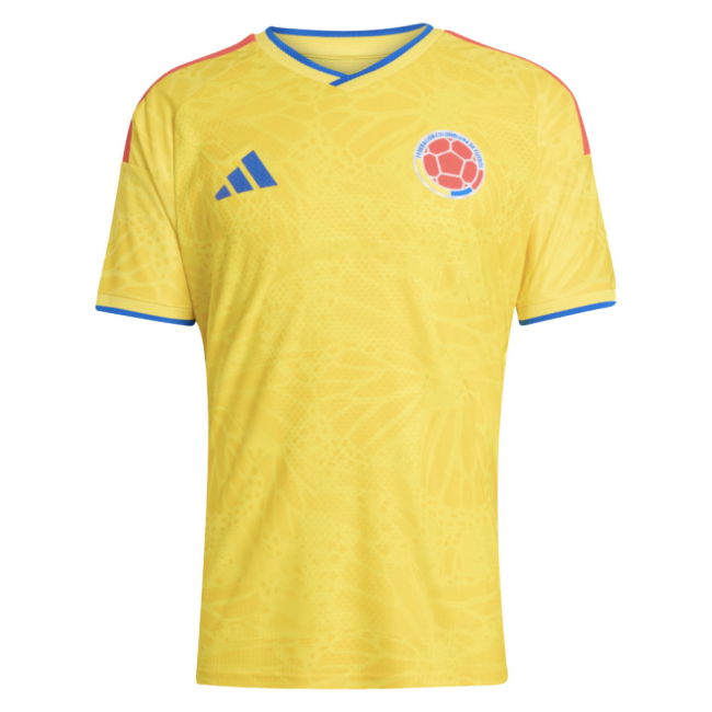 Euro Championship Offer 2026-2027 Colombia Authentic Home Shirt (Du...