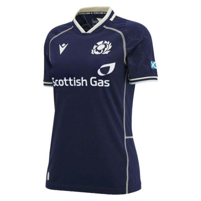 [JED] 2026 2027 Scotland Rugby Poly Shirt Name) Home Replica Kit (Womens) (Your