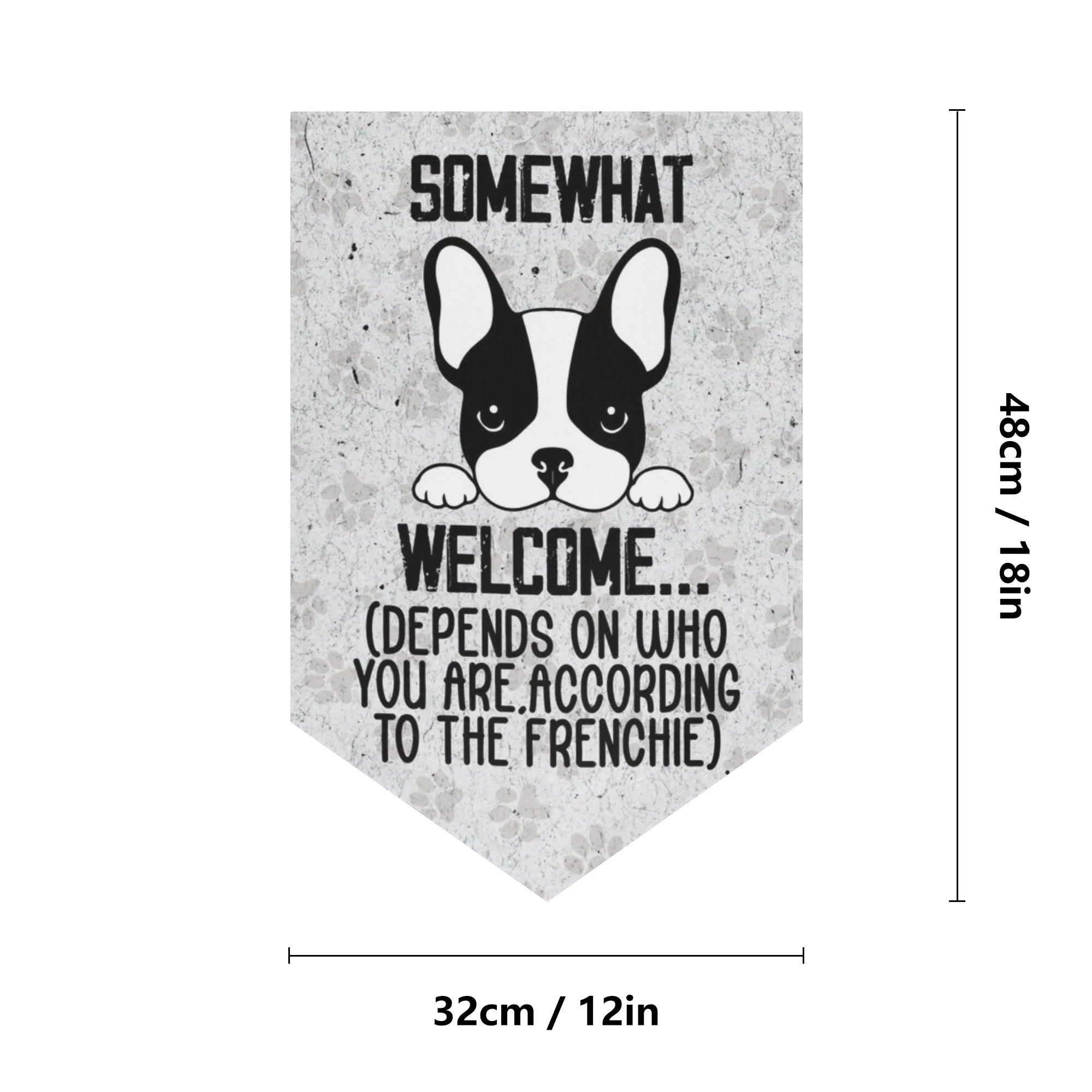 Lifestyle-Driven Brie - Garden Flag Banner for French Bulldog Lovers