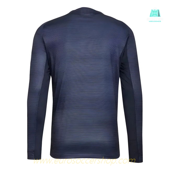 2025-2026 Real Madrid Authentic Long Sleeve Away Shirt