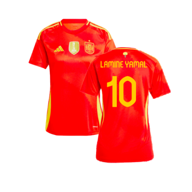Spain Senior Team Professional Grade Home Pro Level Shirt (Lamine 10)