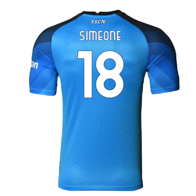 Football Club Deluxe Simeone Home Jersey Lightweight Durable