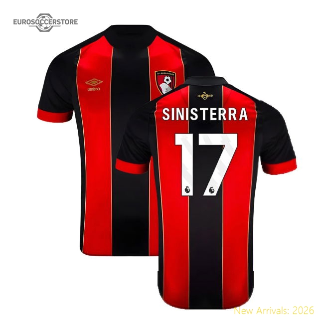 2024-2025 Bournemouth Home Shirt (Sinisterra 17)