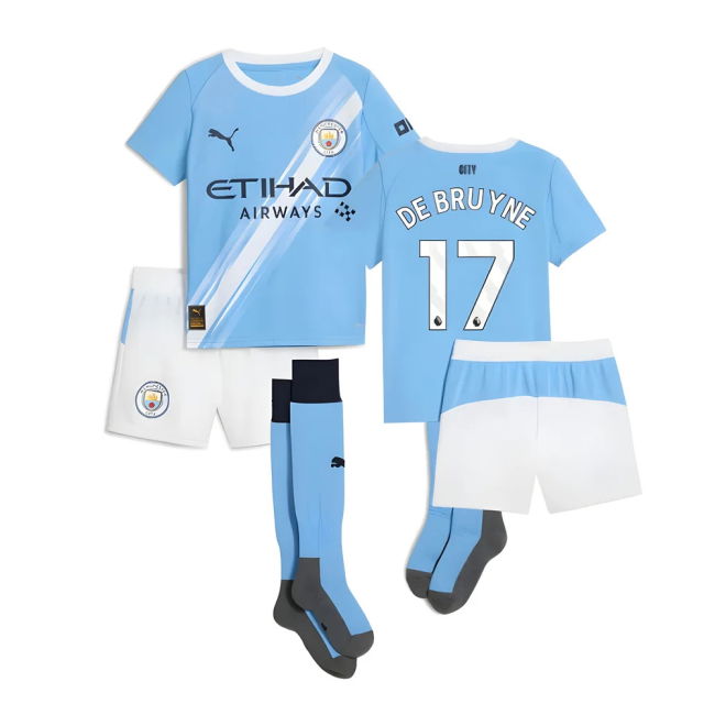 Man City Famous Club Heritage Jersey - 2025-2026 (De Bruyne 17)