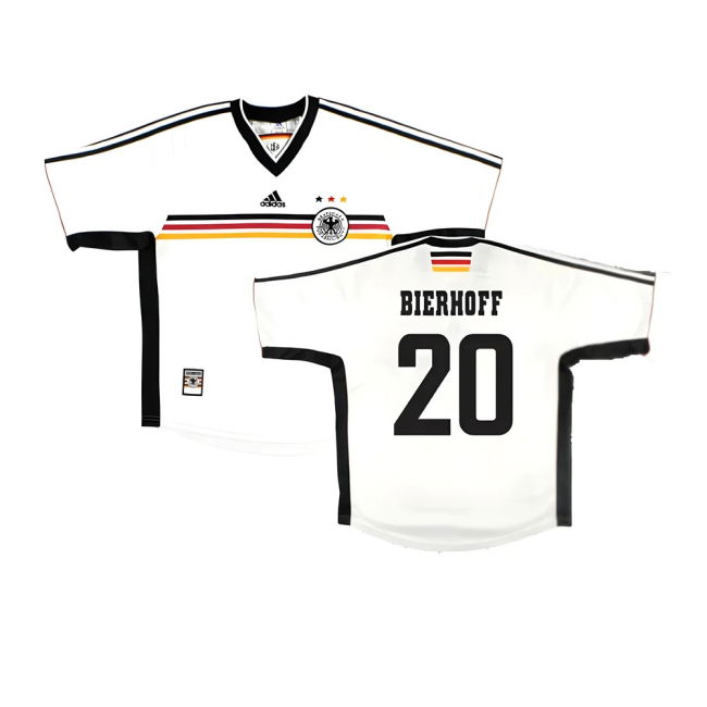 Germany National Team Professional Grade Home Pro Shirt (Bierhoff 20)