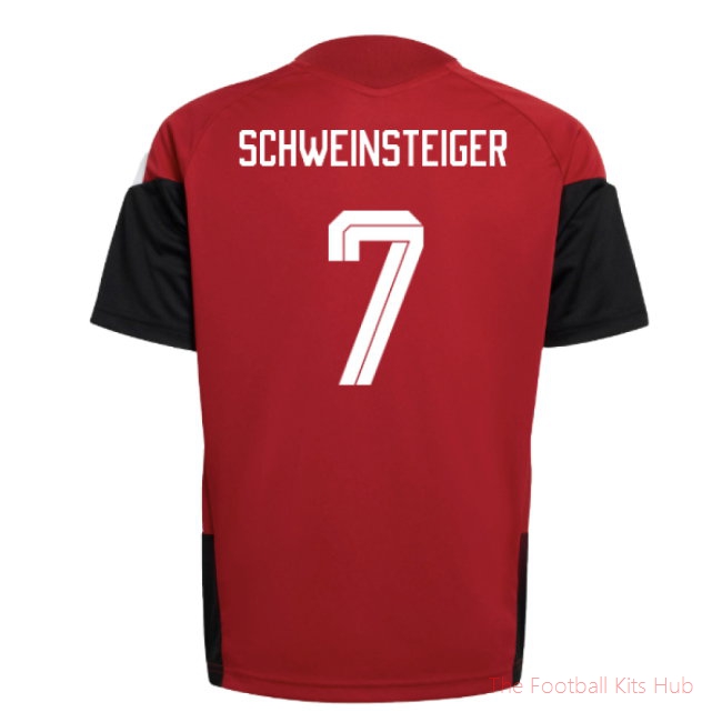 2026-2027 Germany Training Jersey (Red) - Kids (Schweinsteiger 7)