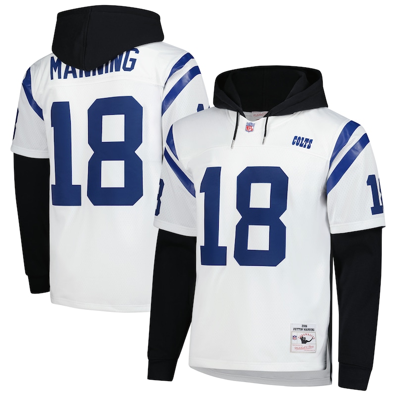 None Peyton Manning Indianapolis Colts Historic Franchise Fan Apparel