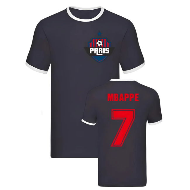 High Performance Passionate Psg Mbappe #none Updated Design Jersey