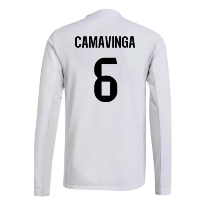 Camiseta Real Madrid 2025-2026 Local Hombres - Oficial Con Camavinga 6