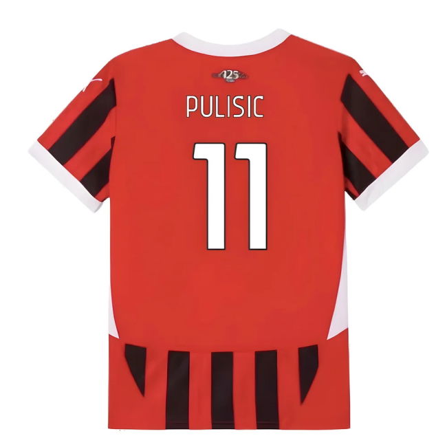 Updated Performance AC Milan Home Football Shirt (Pulisic 11) (Kids)