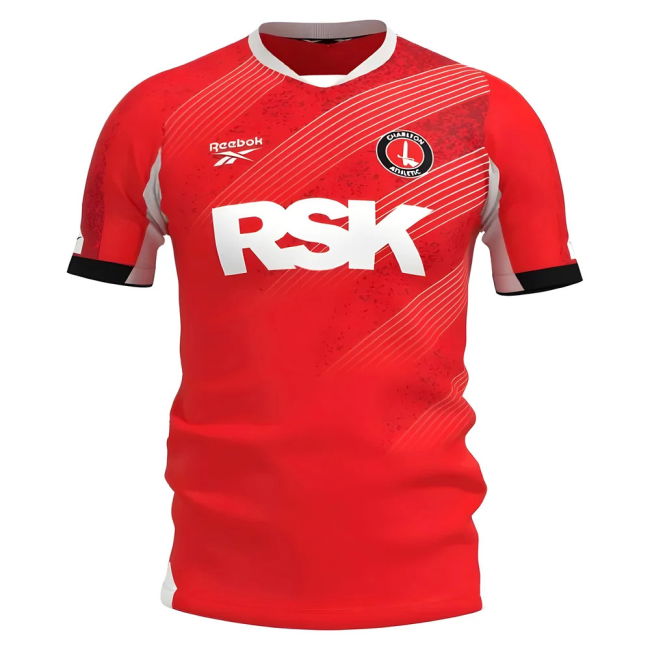 Charlton Athletic official style Home Shirt 2025-2026 (Junior