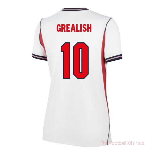 2026-2027 England Home Shirt (Womens) (Grealish 10)