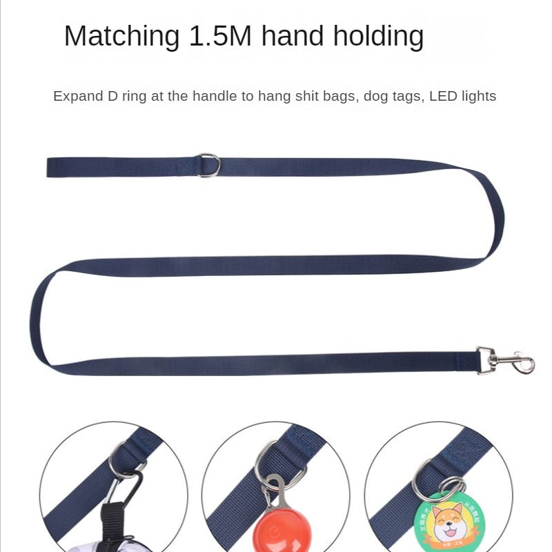 Frenchiekit™ - Warm Adjustable Frenchie Harness Leash Set Pet Gear