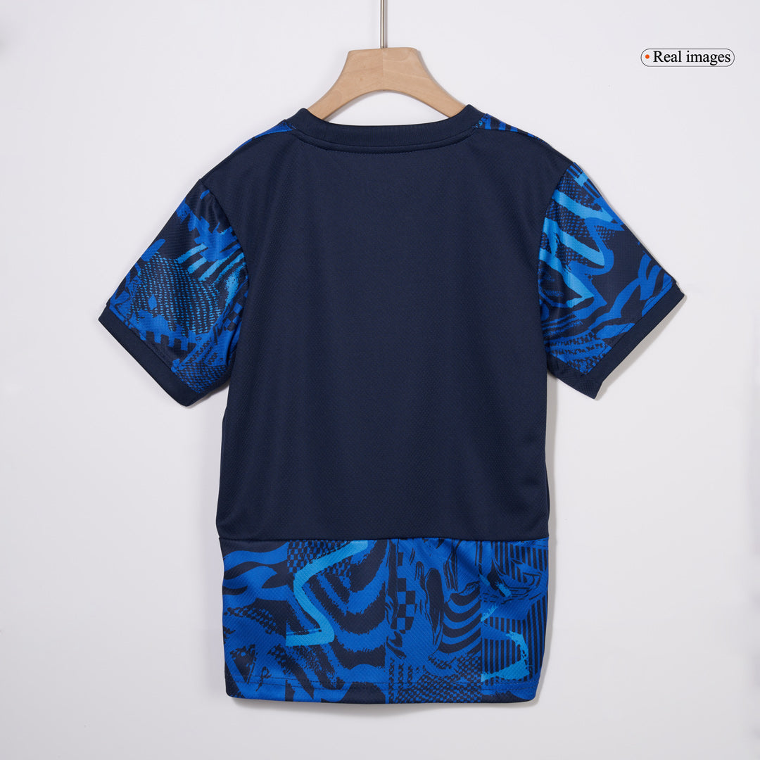 Kid's Atletico Madrid Third Away Soccer Jersey Kit(Jersey+Shorts) 2024