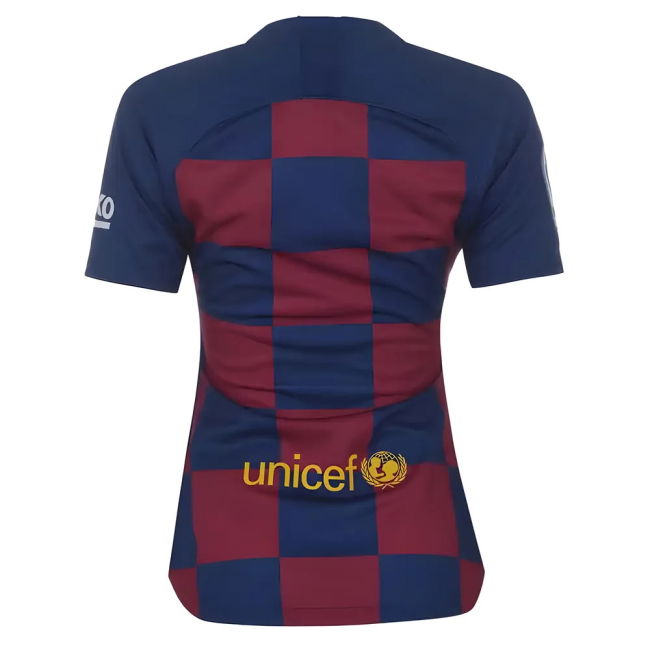 Official 2019-2020 Barcelona Home With Retro Design - Captain
