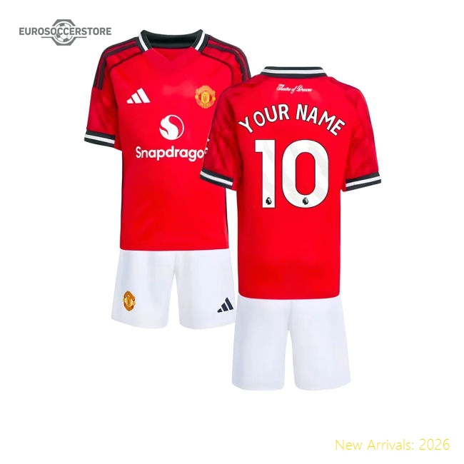 2025-2026 Man Utd Mini High-quality Jersey Drycell Moisture-wicking