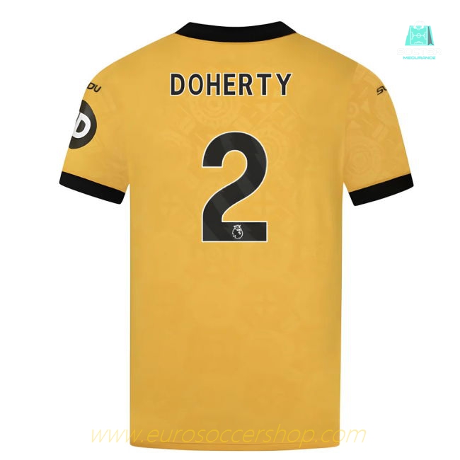 2025-2026 Wolves Home Shirt (Doherty 2)