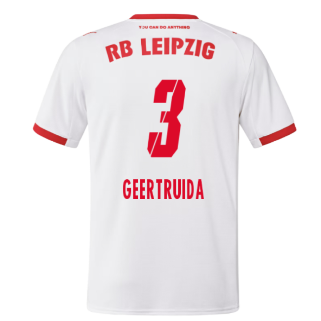 High-quality 2025-2026 Red Bull Leipzig Home Shirt (geertruida 3)