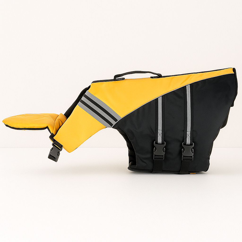 Float Vest – Removable Neck Support Life Jacket With Handle Indoor Use