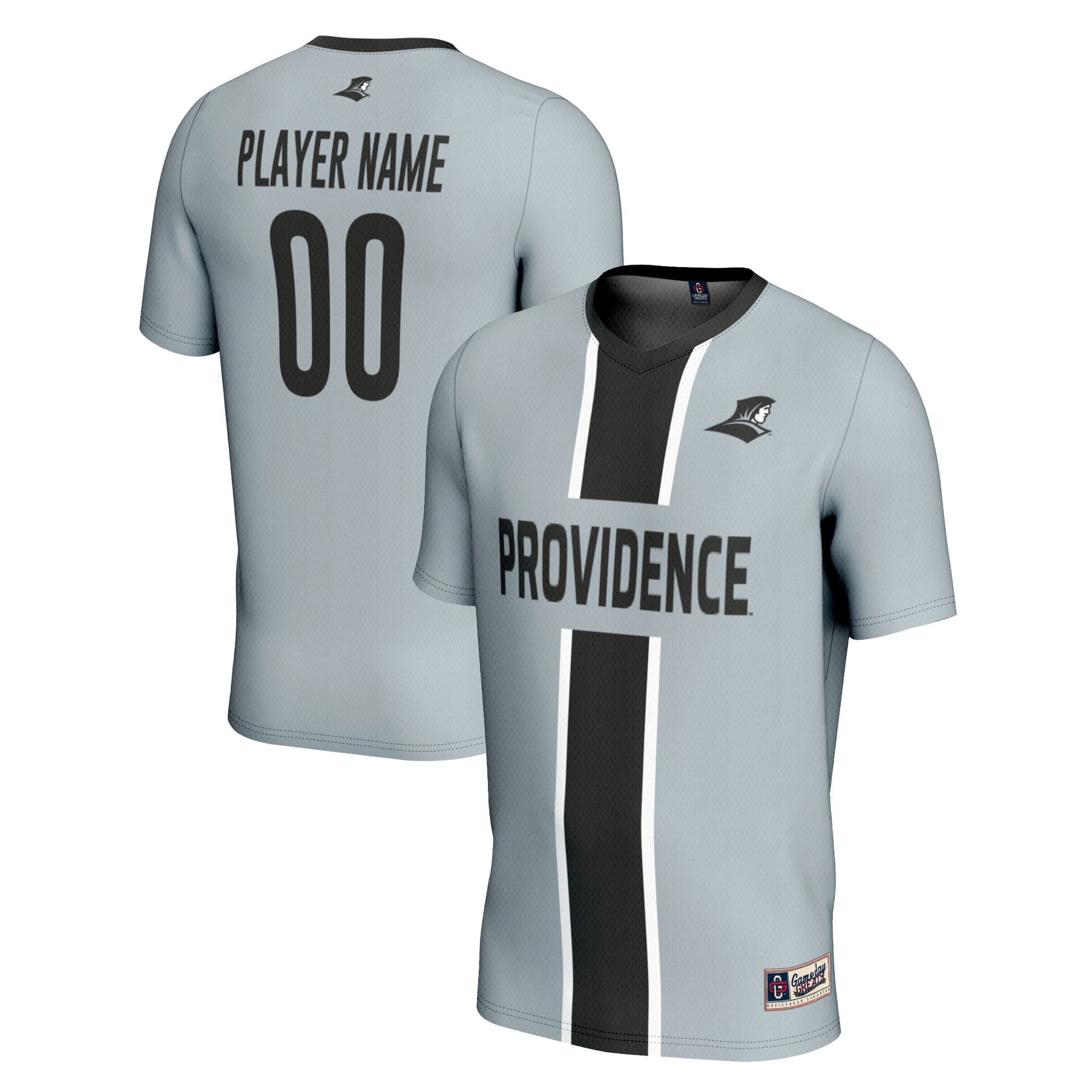 [LK] Youth Providence Friars GameDay Greats Pick-A-Player NIL Lightweight Soccer Jersey - Gray