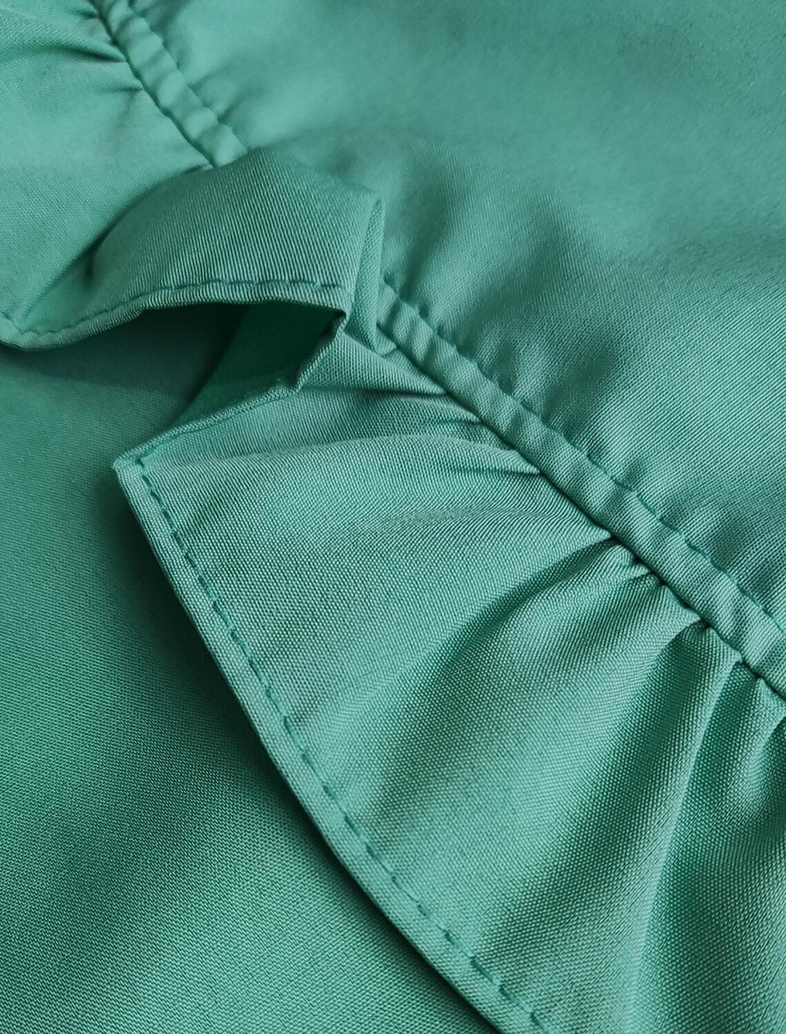 Women's Shirt Blouse Graphic Floral Ruffle Lace Trims Long Sleeve Casual Daily Basic Elegant V Neck Floral S