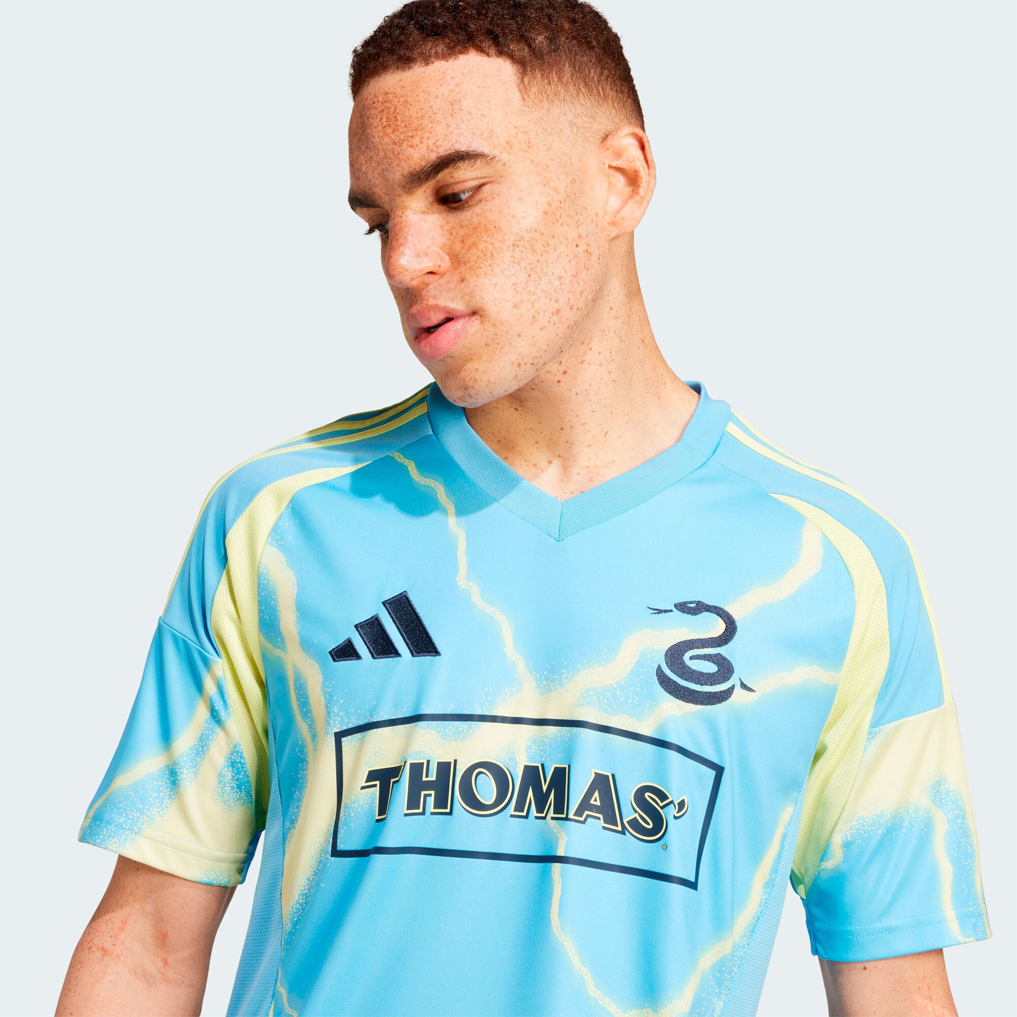 [SJH] Philadelphia Union 2025 The Voltage Kit Replica Jersey - Blue