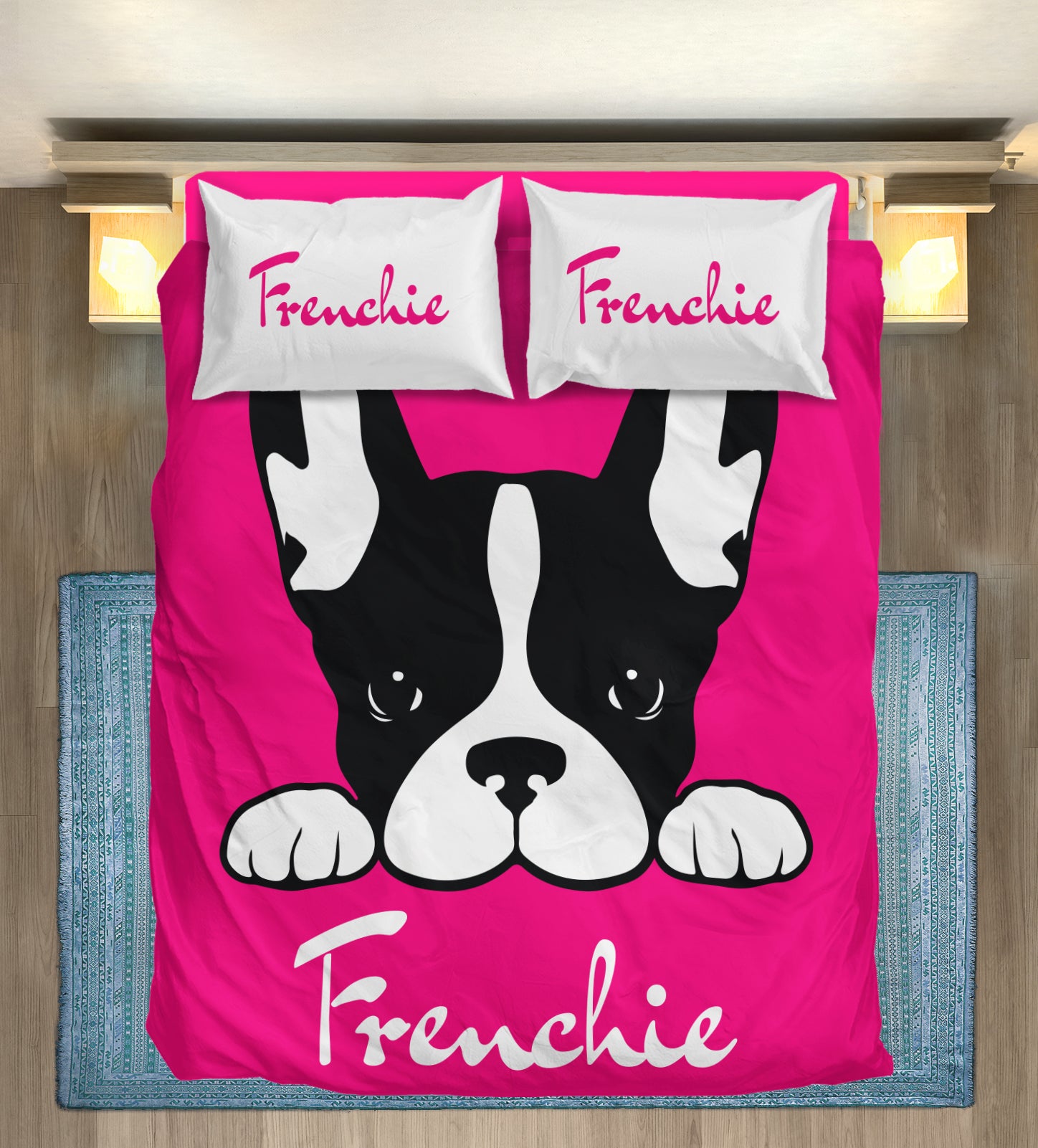 French Bulldog Max Bedding Set Cute Frenchie Essential