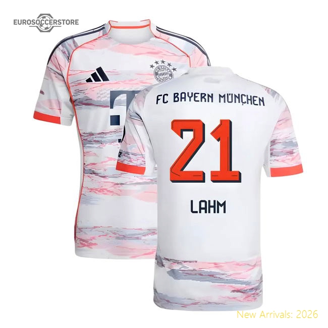 Bayern Munich Away Shirt (Lahm 21) 2025-2026 Fan Edition Premium