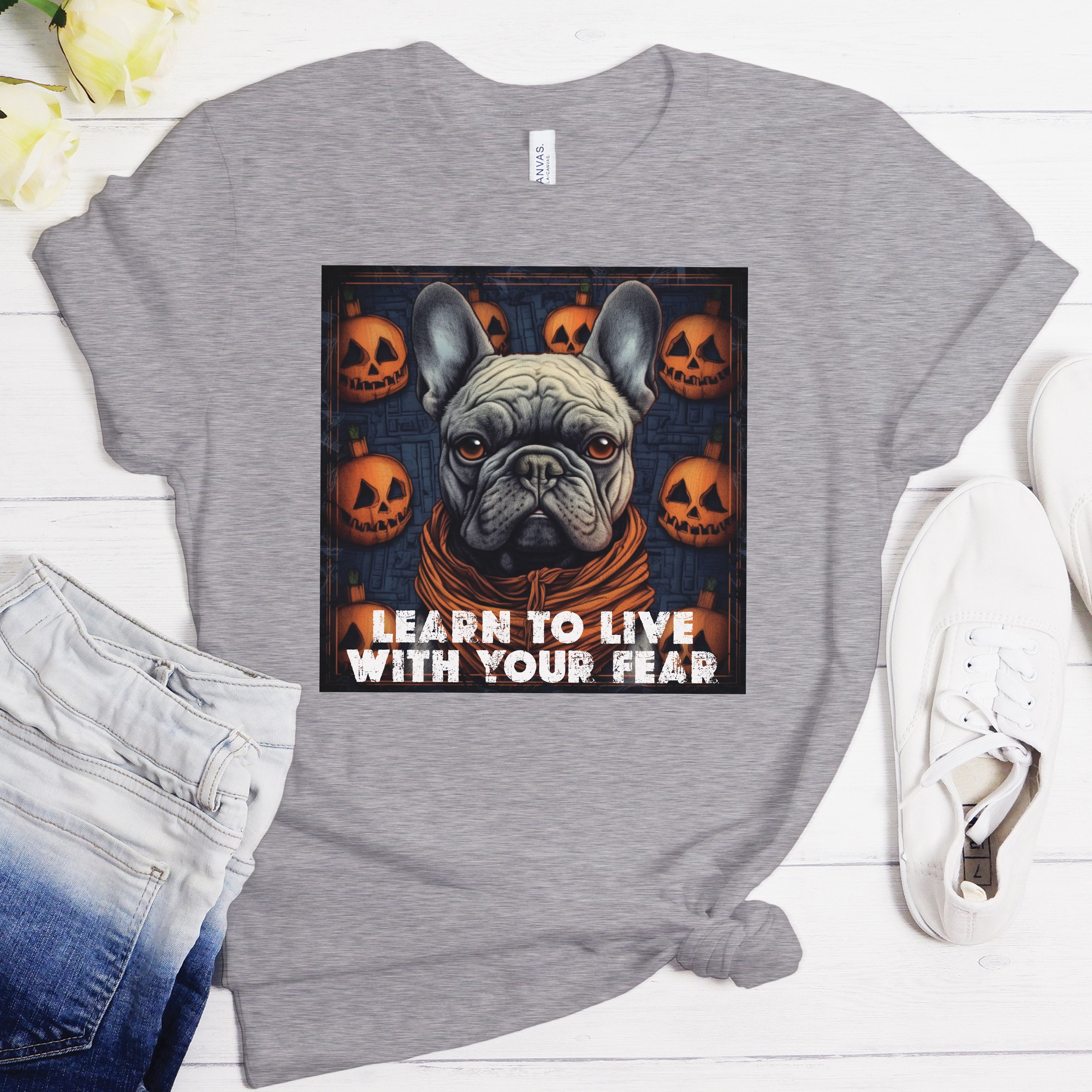 French Bulldog Stylish Canine Attire Unisex T Shirt Frenchie Pet Item
